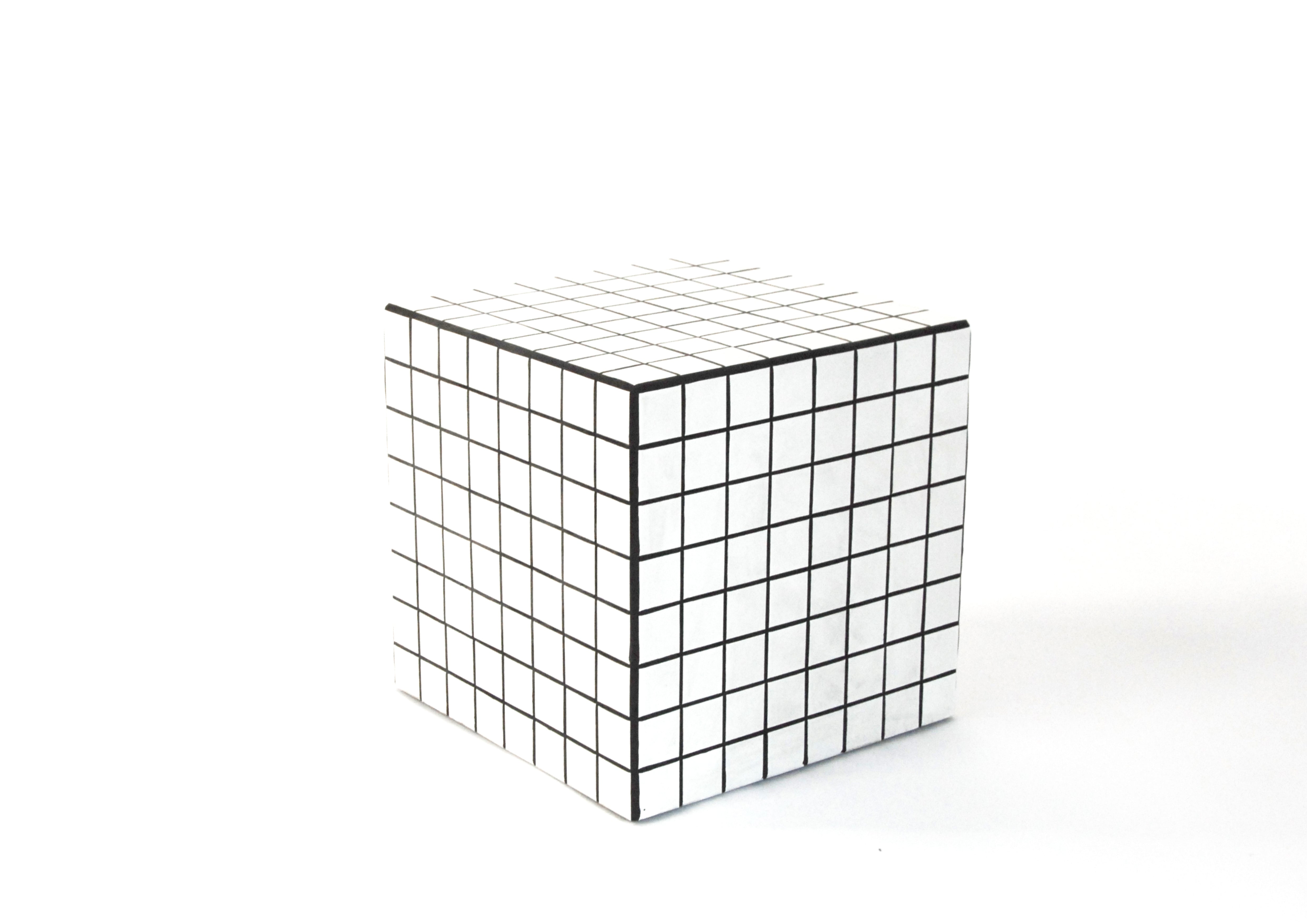 cube 40 - white